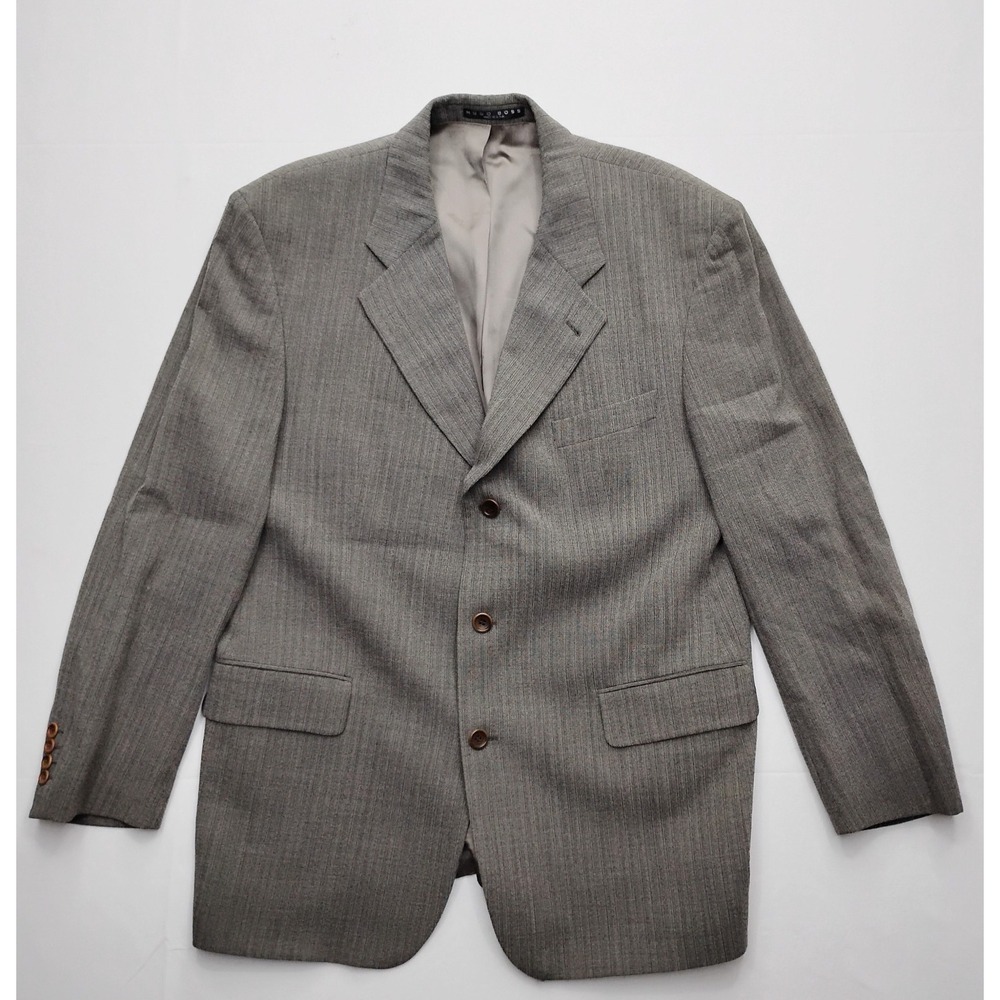 Hugo Boss Sport Coat Men's Size 46R Gray Blazer Poseidon Akropolis Jacket